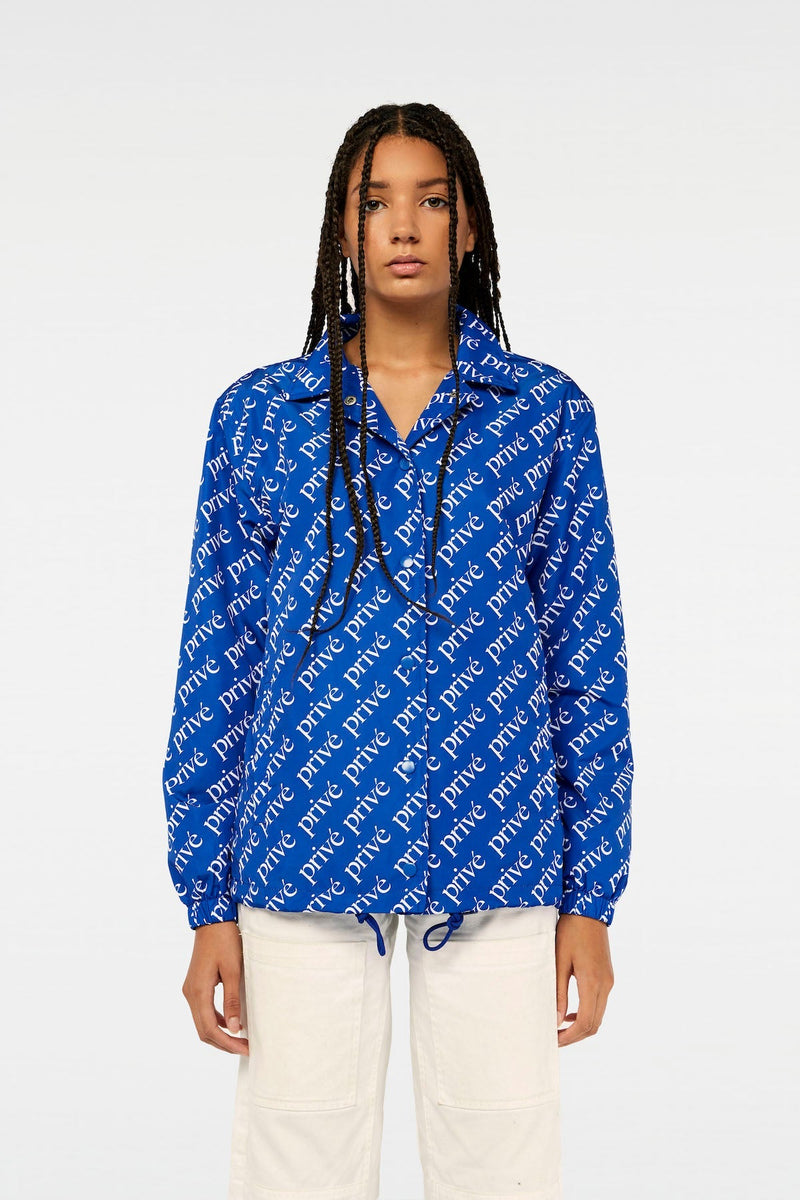 Wall Coach Jacket - Blue – Privé Alliance